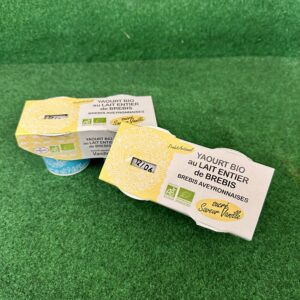 Yaourt brebis bio vanille
