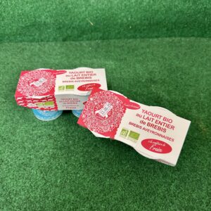 Yaourt brebis bio fraise