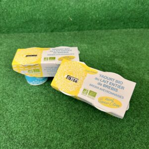 Yaourt brebis bio citron